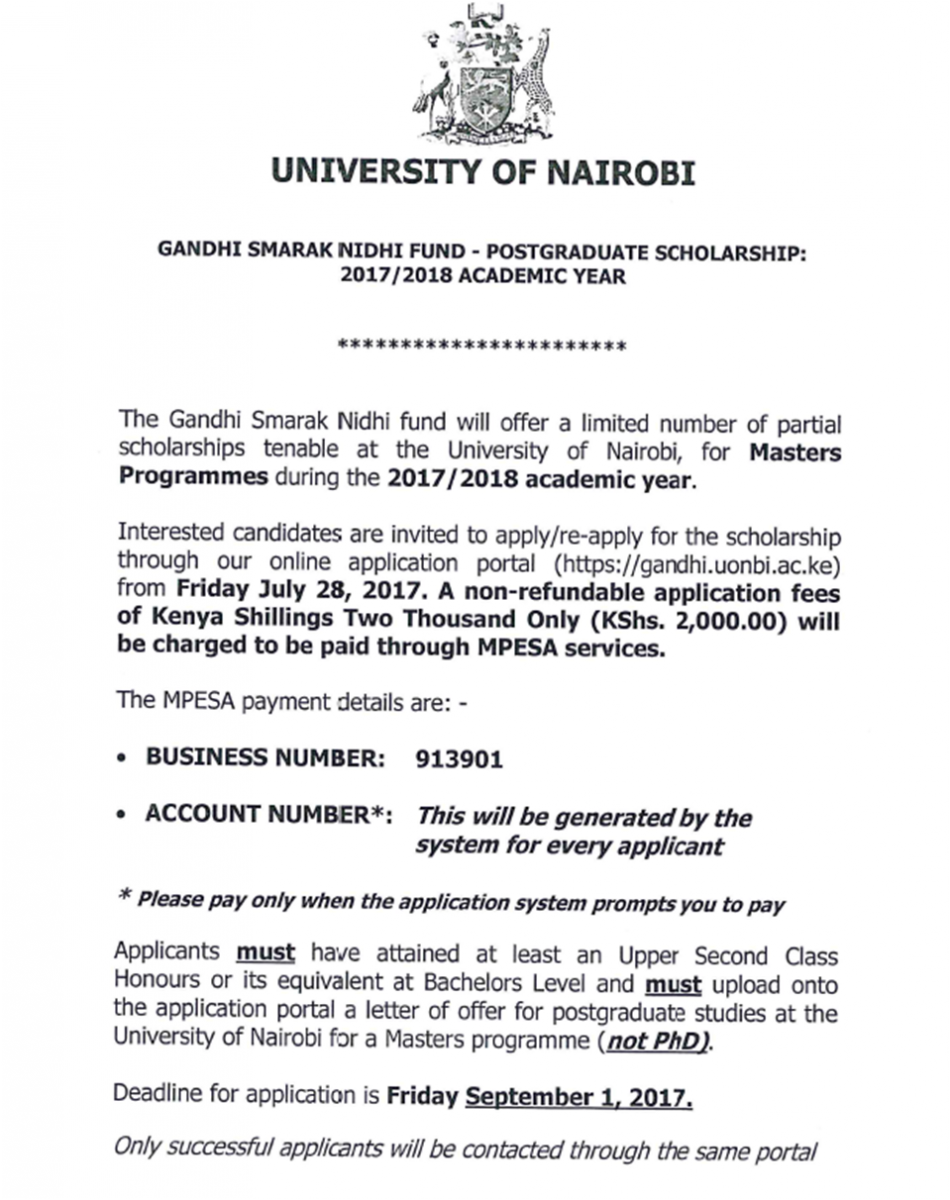 School of Economics | University of Nairobi