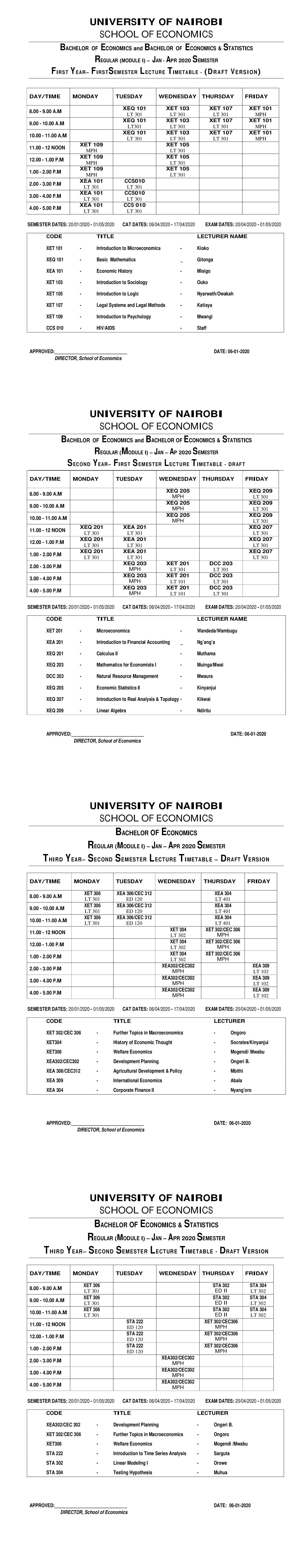 Regular-1-1-2-1-3-2-1LectureTimetable-JAN - APR 2020