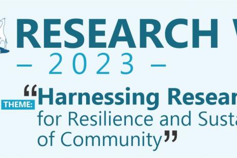 RESEARCH WEEK 